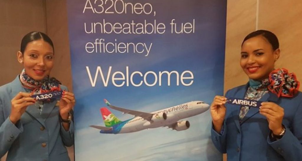 CDB Aviation delivers an A320neo to Air Seychelles, the first airline in the Western Indian Ocean to operate the aircraft type