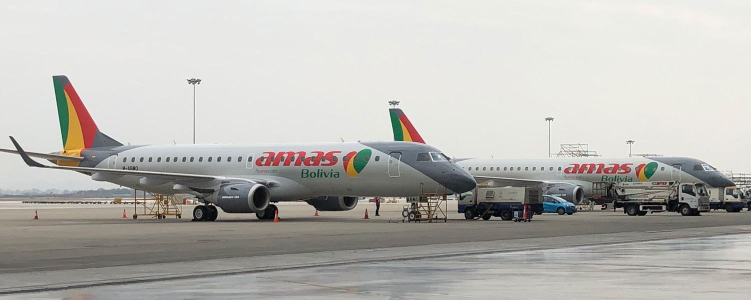 Amas E190 fleet