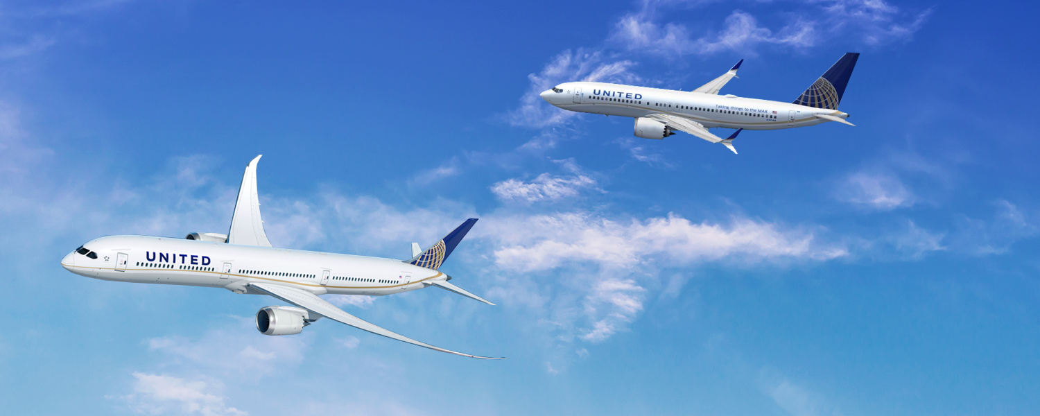 United Airlines leases 737 and 787 aircraft from CDB Aviation